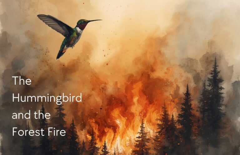 The Hummingbird and the Forest Fire