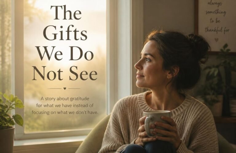 The Gift We Do Not See
